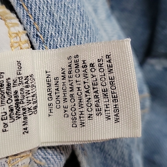 EUC We The Free Free People Distressed High Rise Straight Leg Jean 29 👖 - Picture 4 of 10